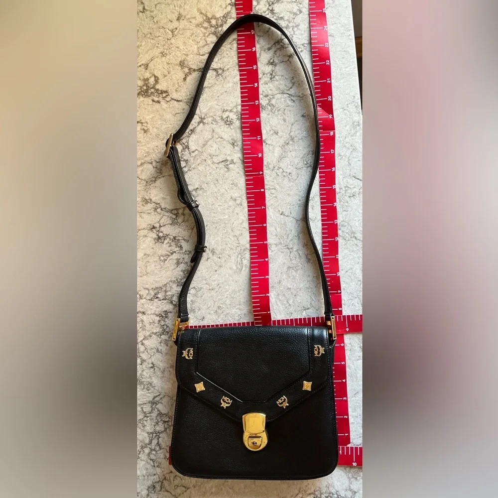 Vintage MCM Crossbody - Black Leather - Picture 16 of 16